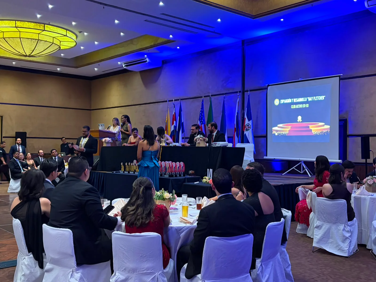 Celebración junto a otros clubes