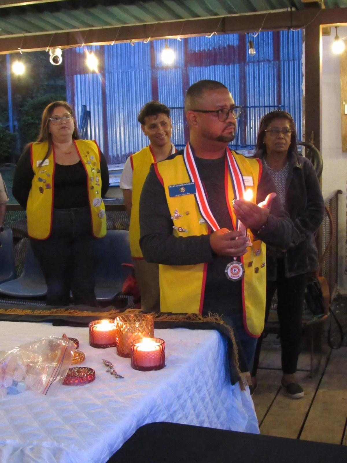 La luz como símbolo de servicio